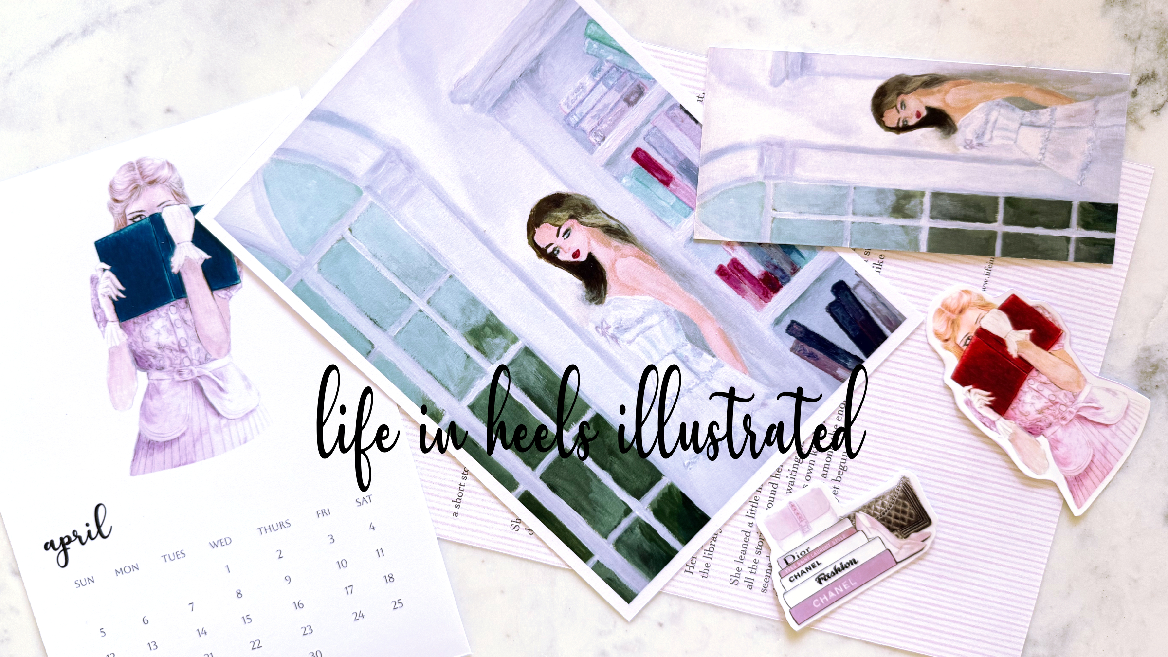 Life in Heels Illustrated Mail Club